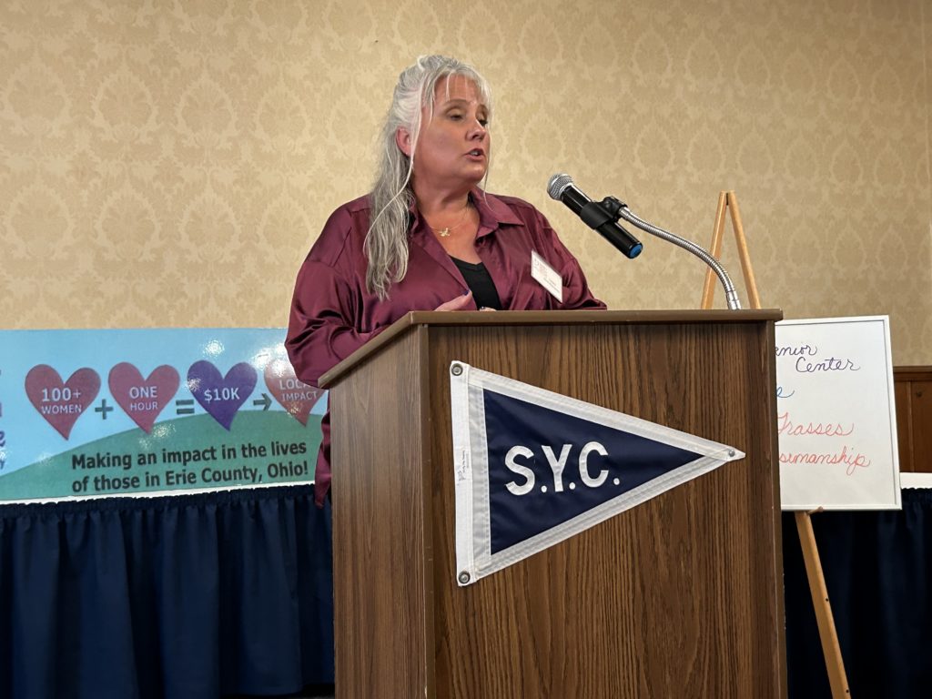 Laura Mastropolo presenting Boots to Grasses at Oct 11, 2024 meeting.