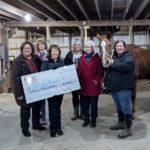 Congrats, Boots to Grasses - the poured concrete makes your time with the disabled and elderly participants at your stables  much safer.